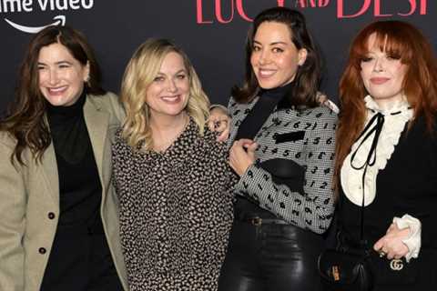 Amy Poehler Receives Support From Her Famous Buddies At The Premiere Of ‘Lucy & Desi’