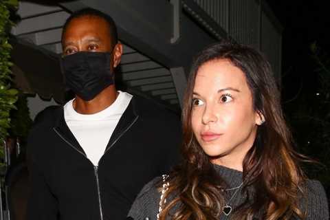 Tiger Woods and his girlfriend Erica Herman have hooked up for a rare night out