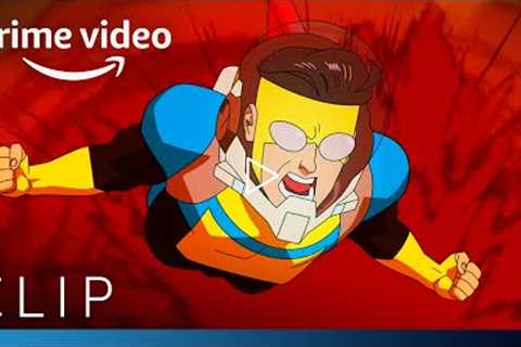 Invincible vs. The Martians | Invincible Clip | Prime Video