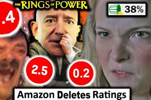 Amazon GOES NUCLEAR And REMOVES Negative Reviews in Rings of Power | Lord of The Rings | RIP Tolkien