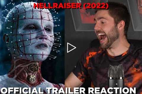 HELLRAISER (2022) Official Trailer || REACTION || Jamie Clayton Looks TERRIFYING