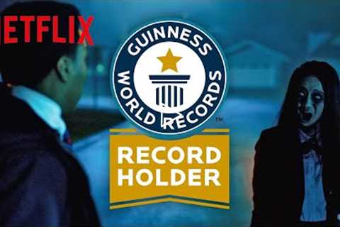 The Midnight Club Breaks The Guinness World Record for Most Jump Scares | Netflix