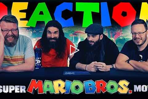 The Super Mario Bros. Movie | Official Teaser Trailer REACTION!!