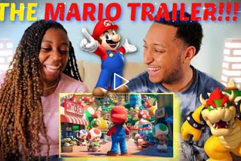 The Super Mario Bros. Movie Trailer REACTION!!!
