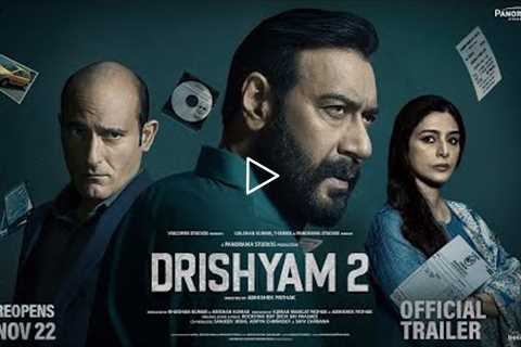 Drishyam 2 - OFFICIAL TRAILER | Ajay Devgn, Akshaye Khanna, Tabu, Shriya Saran | Abhishek Pathak