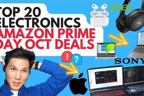 *TOP 20* ELECTRONICS AMAZON PRIME DAY DEALS 🔥🔥🔥 with PRICES!