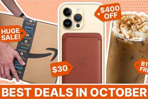 The BEST Deals In October (Amazon Prime Early Access & MORE)