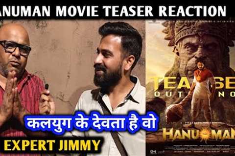 Hanuman Movie Teaser Reaction | By EXPERT Jimmy | Teja Sajja | Amritha Aiyer | Prasanth Varma