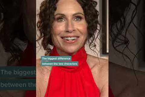 What Minnie Driver loves about her characters - Cinderella and Modern Love #shorts | Prime Video