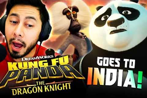 KUNG FU PANDA: The Dragon Knight Travels to India TRAILER REACTION! | Jack Black | Rita Ora