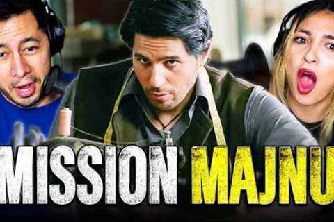 MISSION MAJNU Trailer Reaction | Sidharth Malhotra | Rashmika Mandanna | Netflix India