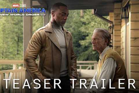 CAPTAIN AMERICA 4: NEW WORLD ORDER - First Look Trailer (2024) Marvel Studios Movie (HD)
