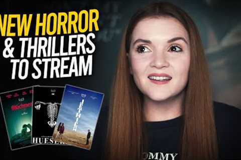NEW HORROR + THRILLER  MOVIES TO STREAM this February 2023  | Netflix Shudder VOD | Spookyastronauts
