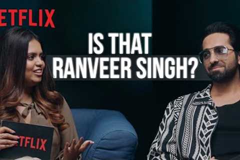 Very Chill Interview With Ayushmann Khurrana & Aishwarya Mohanraj | An Action Hero | Netflix..