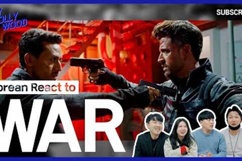 Korean React to ''WAR'' Bollywood movie trailer[ENG SUB]