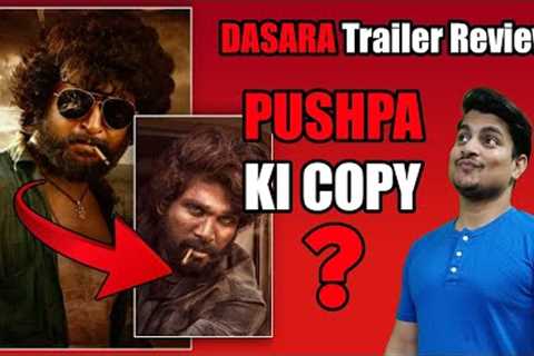 Dasara (Hindi) Official Trailer Review || Dasara Hindi Trailer Review || Dasara Nani Movie Trailer