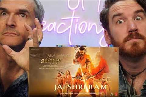 Jai Shri Ram (Hindi) Adipurush | Prabhas |  REACTION!!!