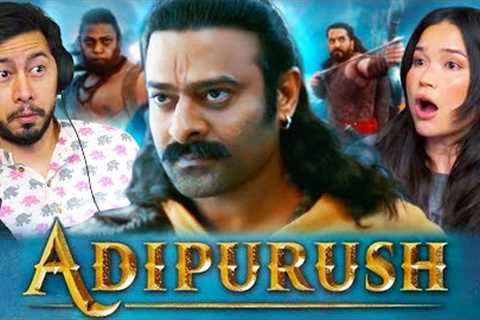 ADIPURUSH Final Trailer Reaction! | Prabhas | Saif Ali Khan | Kriti Sanon | Om Raut | Bhushan Kumar