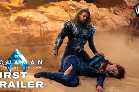 AQUAMAN 2: The Lost Kingdom – First Trailer (2023) Jason Momoa Movie | Warner Bros (New)