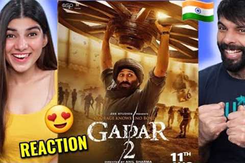 Gadar2 Official Trailer Reaction ! | Sunny Deol | Ameesha Patel | Anil Sharma | Zee Studios #gadar2