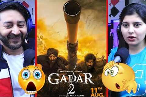 #Gadar2 Official Trailer | Sunny Deol | Ameesha Patel | Zee Studios | Filmy Reaction