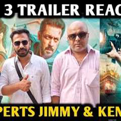 Tiger 3 Movie Trailer Reaction | By Experts Jimmy & Kenny | Salman Khan | Katrina Kaif | Emraan ..
