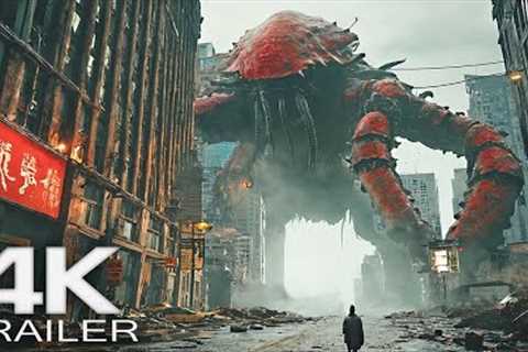 GODZILLA X KONG THE NEW EMPIRE Godzilla vs Scylla Fight Scene Trailer (2024) New Footage 4K