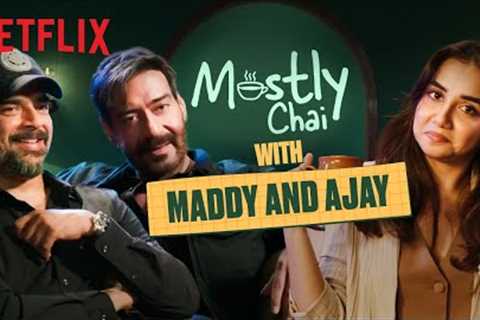 @MostlySane with R Madhavan & Ajay Devgn: #Shaitaan , Horror & The Supernatural! 👻
