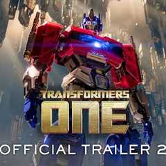 TRANSFORMERS ONE | Official Trailer 2 (2024 Movie) - Chris Hemsworth, Brian Tyree Henry