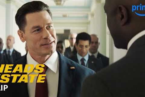 John Cena and Idris Elba Press Conference Goes Awry | Heads of State | Prime Video