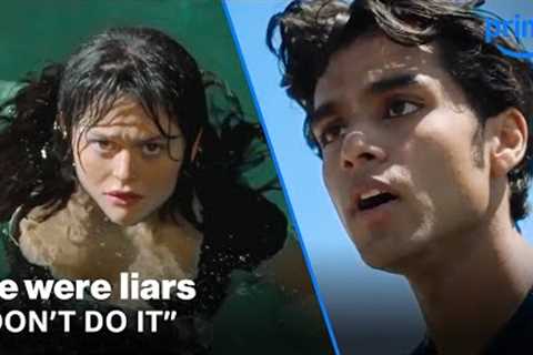 Friends Beg Her Not Jump Off Cliff | We Were Liars | Prime Video